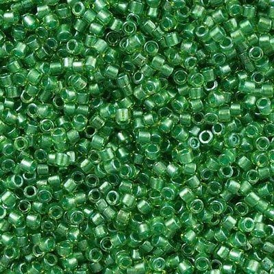 DB0916 - Sparkling Green Lined, Miyuki Delica 11/0