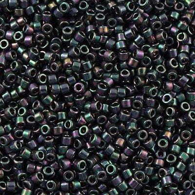 DB1001 - Metallic Purple/Green Gold Iris, Miyuki Delica 11/0 £2.25