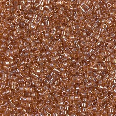 DB1221 Transparent Marigold Luster, Miyuki Delica 11/0