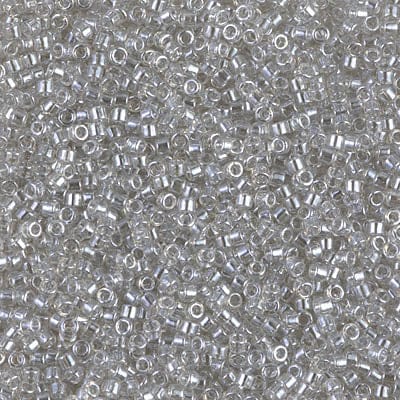 DB1231 Transparent Grey Mist Luster, Miyuki Delica 11/0