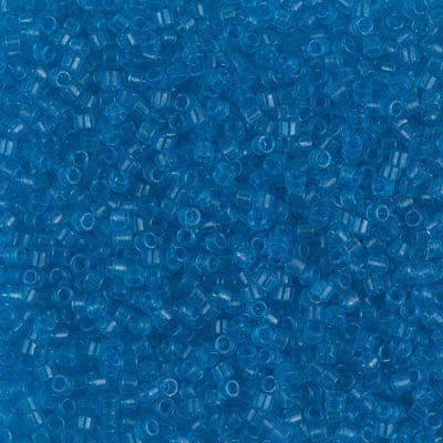 DB1318 Transparent Capri Blue Dyed, Miyuki Delica 11/0 £2.5