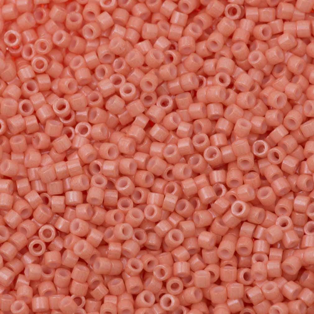 DB1363 Dyed Opaque Peach, Miyuki Delica 11/0