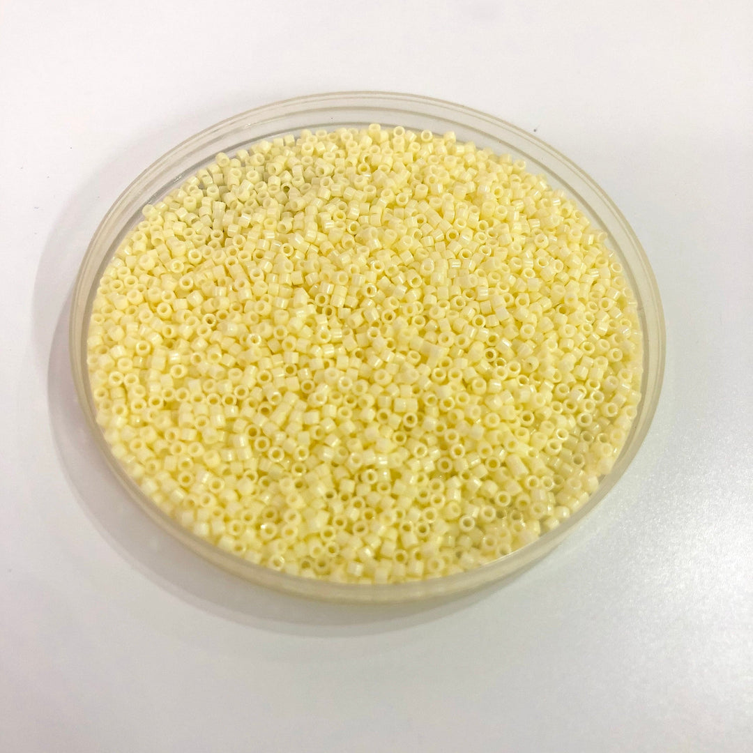 DB1491 Opaque Pale Yellow, Miyuki Delica 11/0