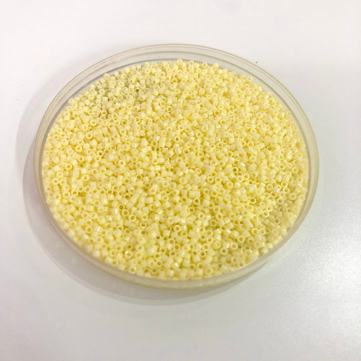 DB1491 Opaque Pale Yellow, Miyuki Delica 11/0