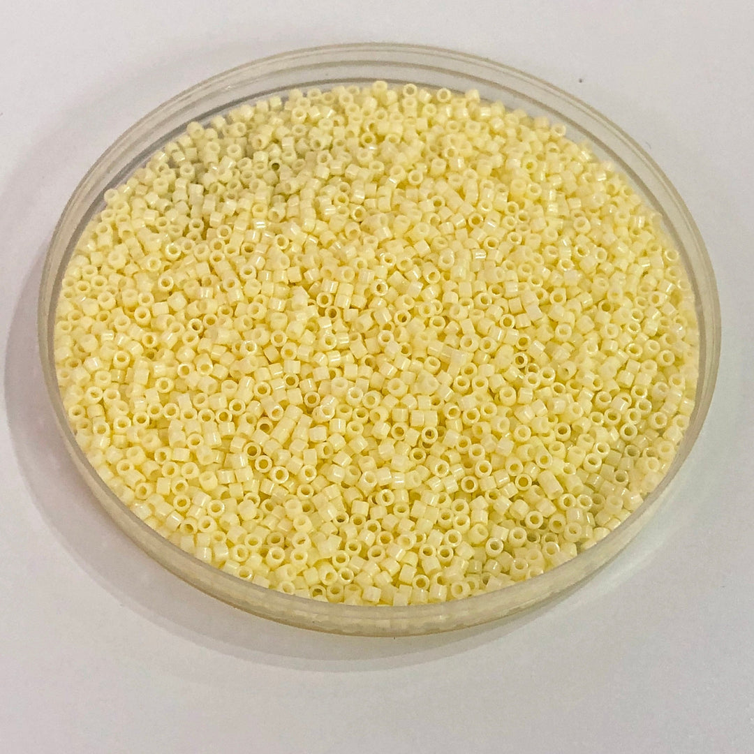 DB1491 Opaque Pale Yellow, Miyuki Delica 11/0