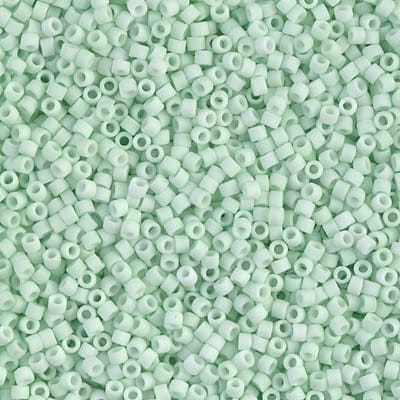 DB1516-1 Matted Opaque Light Mint, Miyuki Delica 11/0