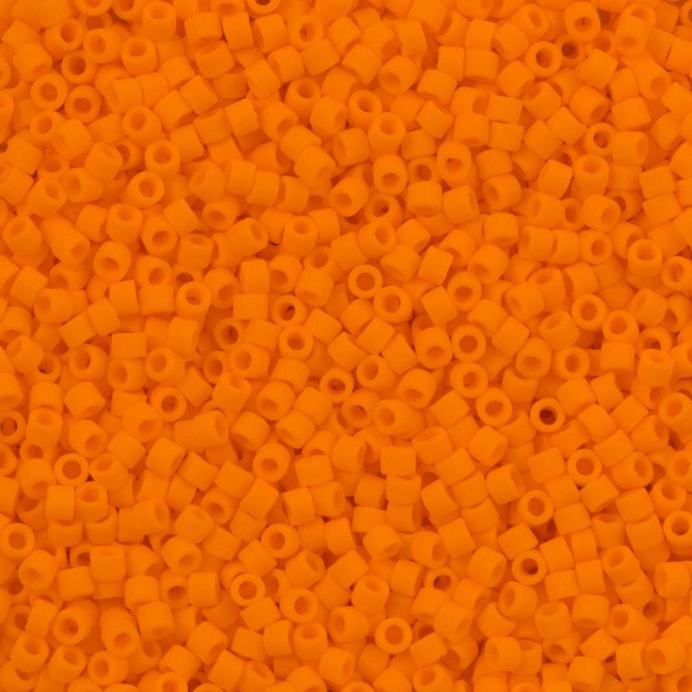DB1583 - Matted Opaque Mandarin, Miyuki Delica 11/0