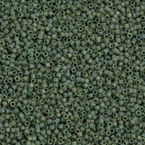 DB1594 - Matted Opaque Avocado AB, Miyuki Delica 11/0 £3