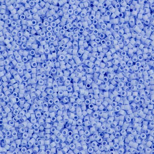 DB1596 - Matted Opaque Agate Blue AB, Miyuki Delica 11/0