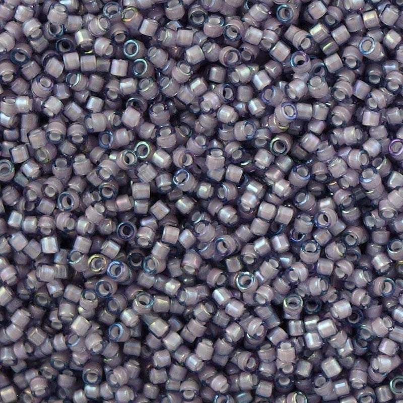 DB1789 - White Lined Amethyst AB, Miyuki Delica 11/0 £2.25