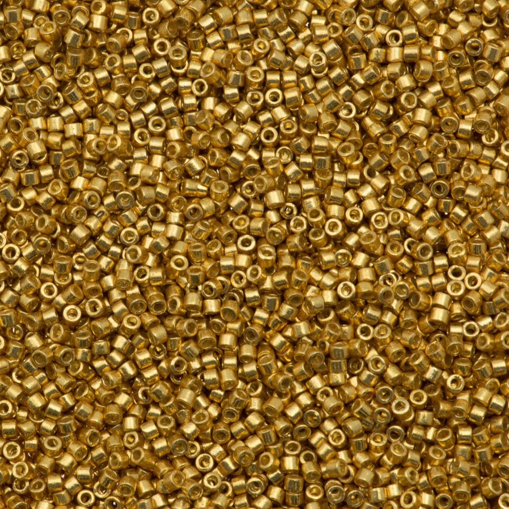 DB1832 Duracoat Galvanized Gold, Miyuki Delica 11/0