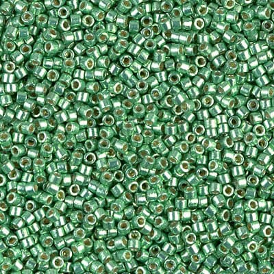 DB1844 Duracoat Galvanized Dark Mint Green, Miyuki Delica 11/0 £5
