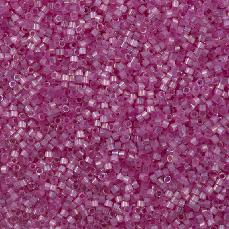 DB1866 - Silk Inside Dyed Orchid AB,  Miyuki Delica 11/0 £3.5