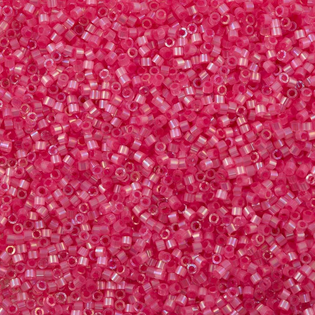 DB1867 - Silk Inside Dyed Rose AB, Miyuki Delica 11/0
