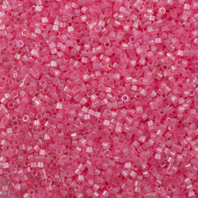 DB1875 - Silk Inside Dyed Lt.Carnation AB, Miyuki Delica 11/0 £3.5