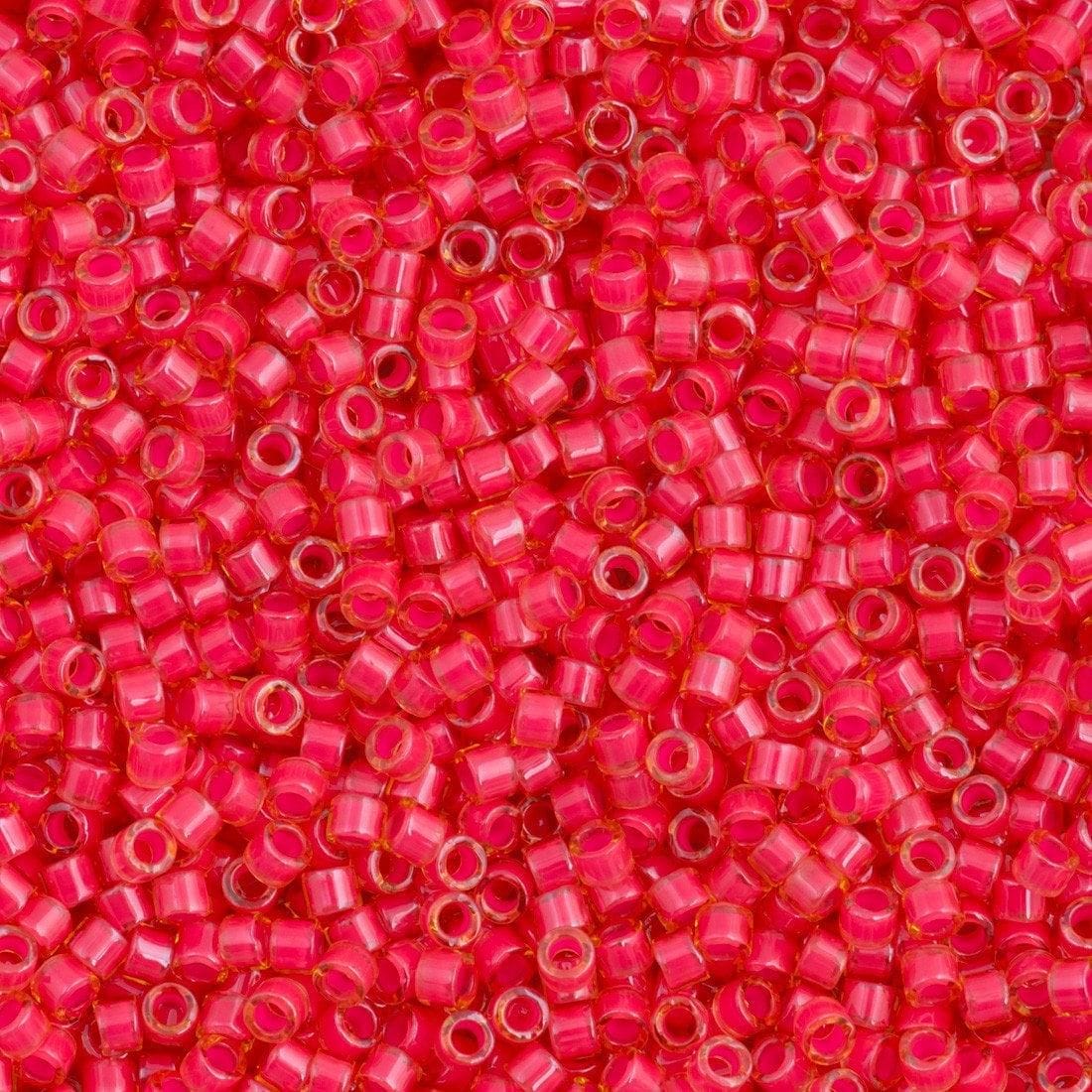 DB2051 Luminous Poppy Red, Miyuki Delica 11/0