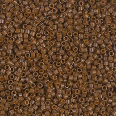 DB2142 Duracoat Opaque Cognac, Miyuki Delica 11/0