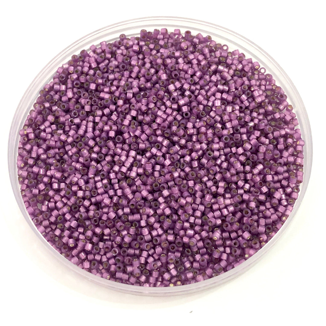 DB2182 Duracoat SF Silver Lined Dyed Lilac, Miyuki Delica 11/0