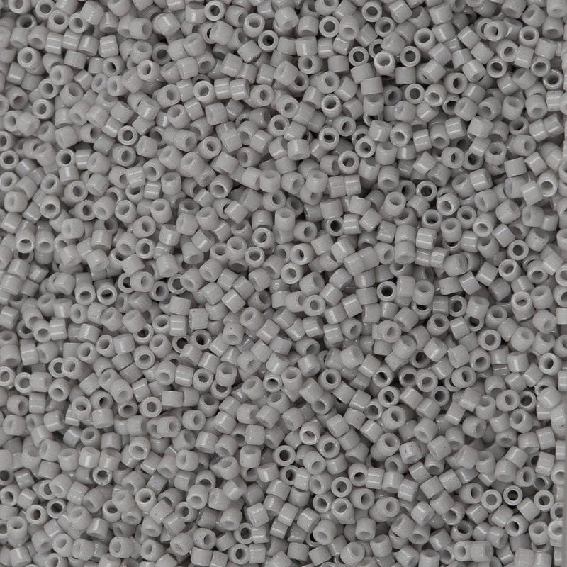 DB2366 Duracoat Opaque Dyed Mist Grey, Miyuki Delica 11/0 £3.75