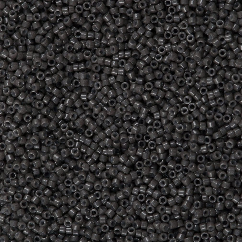 DB2368 Duracoat Opaque Dyed Charcoal, Miyuki Delica 11/0 £3.75