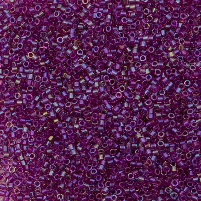 DB2389 Fancy Lined Magenta, Miyuki Delica 11/0 £2.5