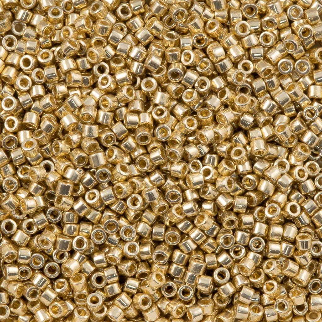 DB2501- Duracoat Galvanized Pale Gold, Miyuki Delica 11/0