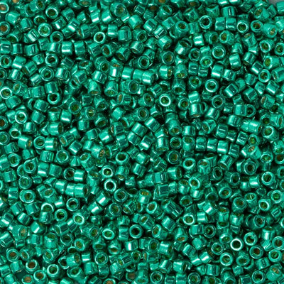 DB2505 Duracoat Galvanized Dark Mint Green, Miyuki Delica 11/0 £5.75
