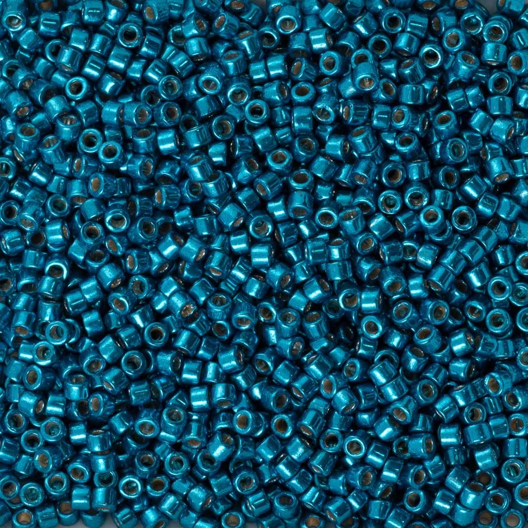 DB2516 Duracoat Galvanized Deep Aqua Blue, Miyuki Delica 11/0