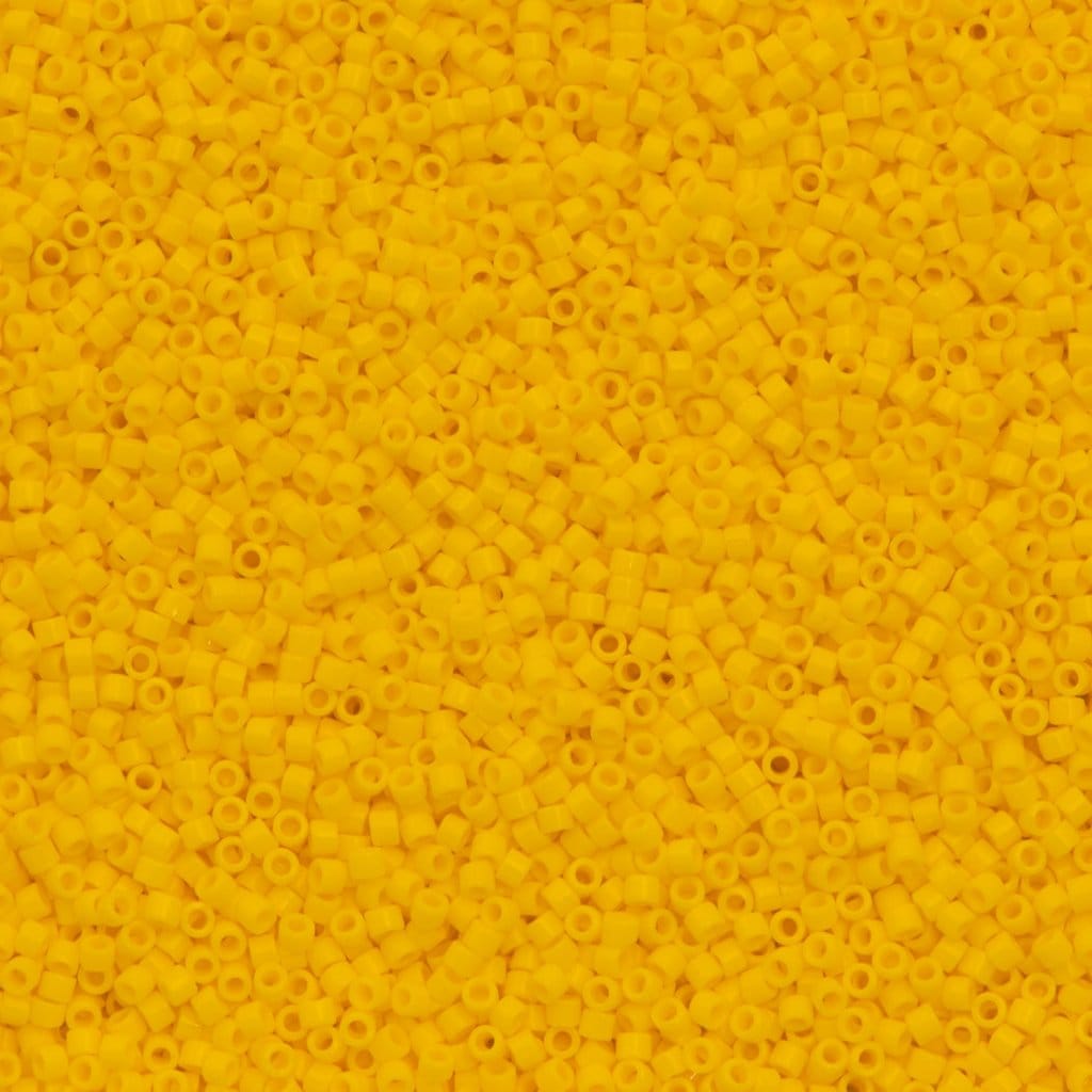 DB1132 Opaque Canary, Miyuki Delica 11/0