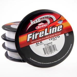 Filetage Fireline, cristal de 4 lb 125yd 0,004 po/0,12 mm