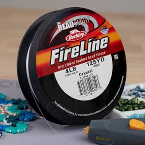 Fireline Thread, 4 Lb Crystal 125yd 0.004 In/0.12 mm