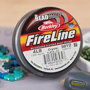 Fireline Thread, 4 Lb Crystal 50yd 0.005 in/0.12 mm