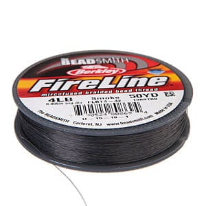 Fireline Thread, 4 Lb Smoke Grey 50yd 0.005 in/0.12 mm