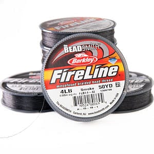 Fireline Thread, 4 Lb Smoke Grey 50yd 0.005 in/0.12 mm