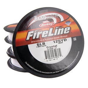 Fireline Thread, 6 Lb Crystal 125yd 0.006 In/0.15 mm