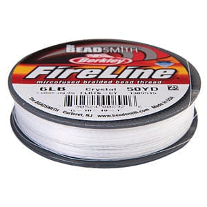 Fireline Thread, 6 Lb Crystal 50yd 0.006 In/0.15 mm