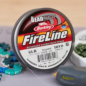 Fireline Thread, 6 Lb Crystal 50yd 0,006 Zoll/0,15 mm