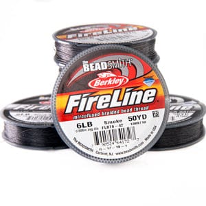 Fireline Thread, 6 Lb Crystal 50yd 0,006 Zoll/0,15 mm