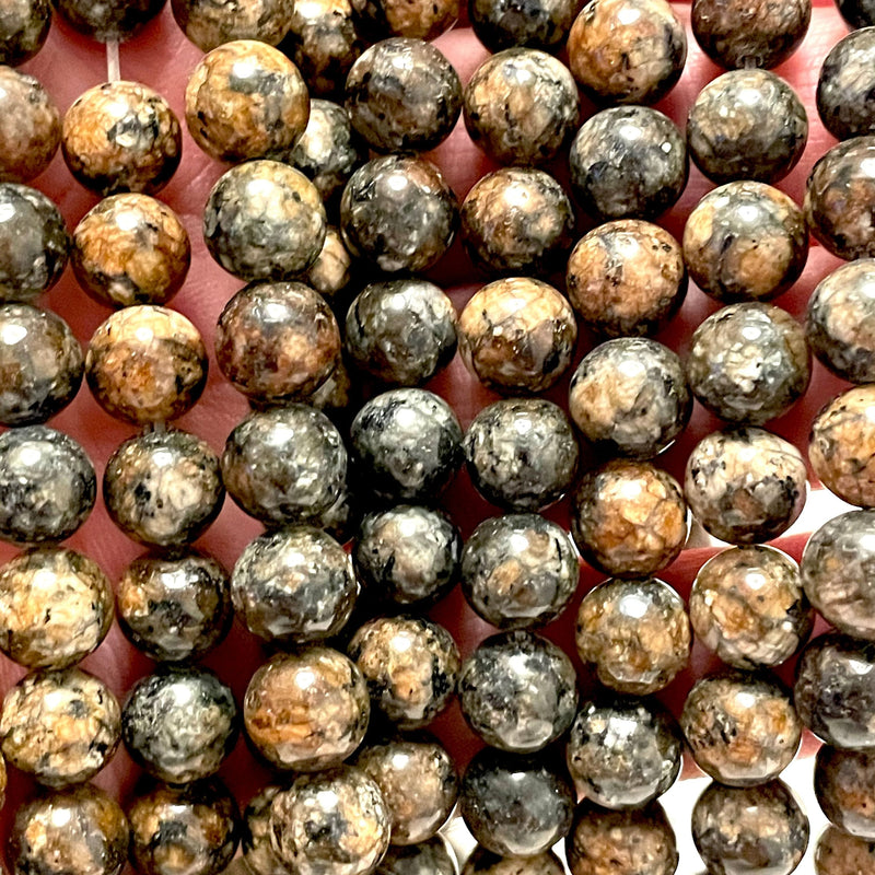 Mohn Jade (gefärbt) Perlen, 8 mm runde Perlen, 15,5 Zoll, ganzer Strang, ca. 48 Perlen, Loch 1 mm, A-Qualität