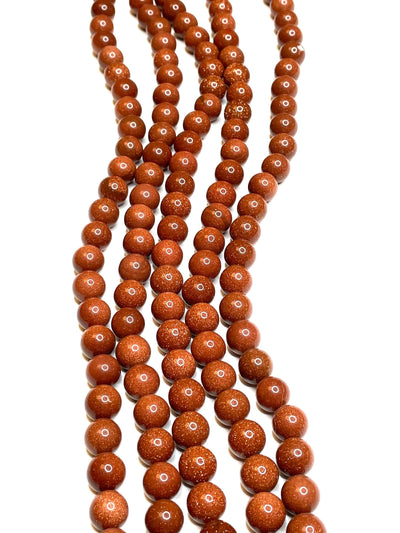 Perles rondes en grès véritable de 12 mm, brin complet 33 perles, perles, perles de pierres précieuses, pierres précieuses naturelles