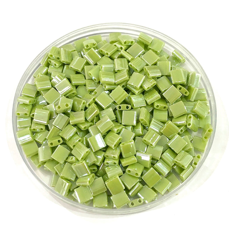 Perles Miyuki Tila TL0439 Lustre Chartreuse Opaque,