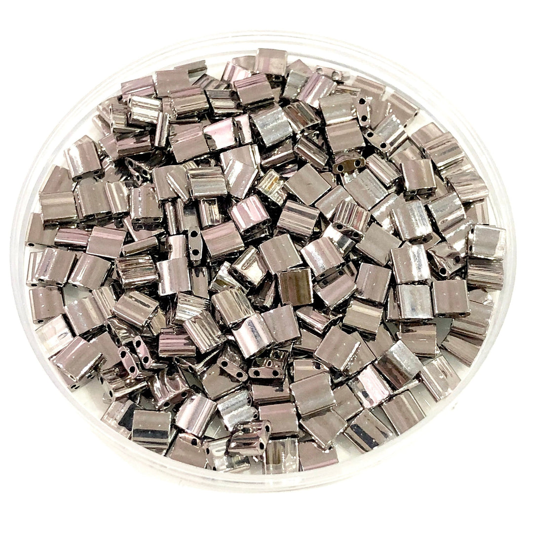 Miyuki Tila Beads TL0190 Nickel Plated,