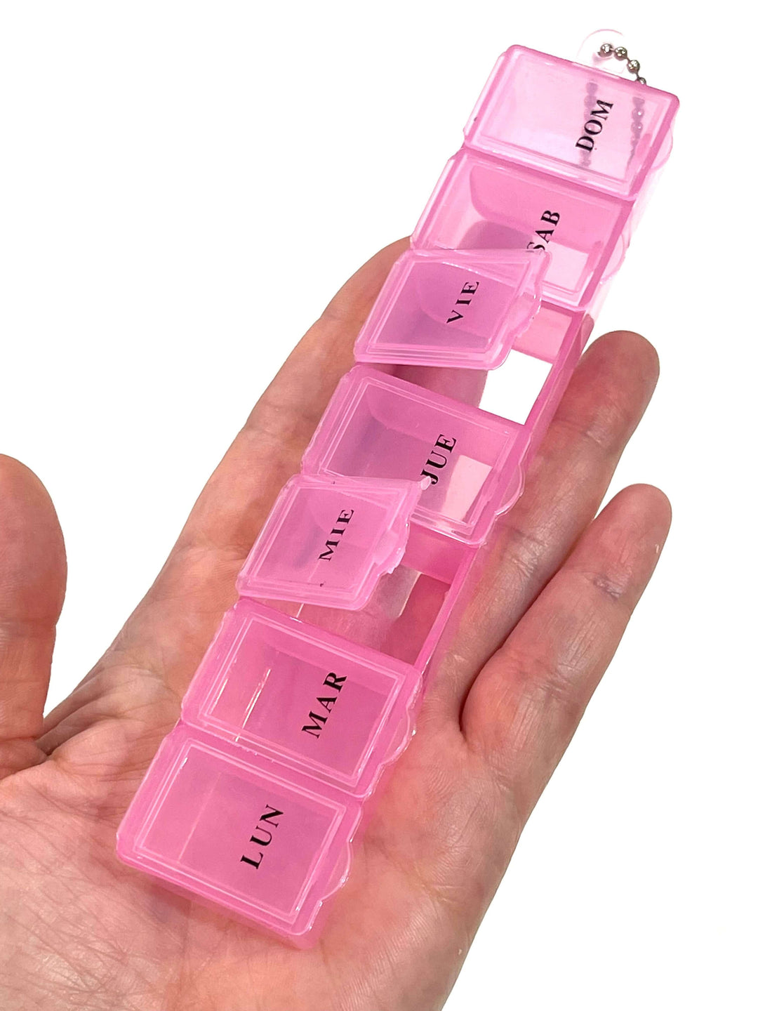 1x7 Storage Stacker Pots, Bead Organiser, Bead Storage, Craft Storage Craft Case, Stackable Storage, Findings, Clear Storage