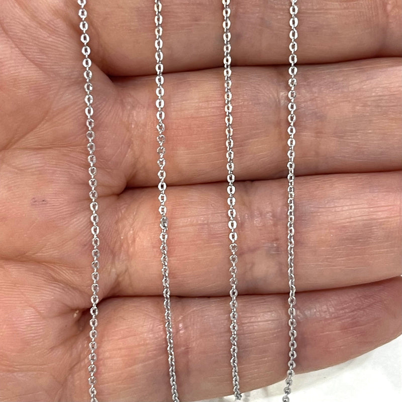 Rhodium shop plated brass