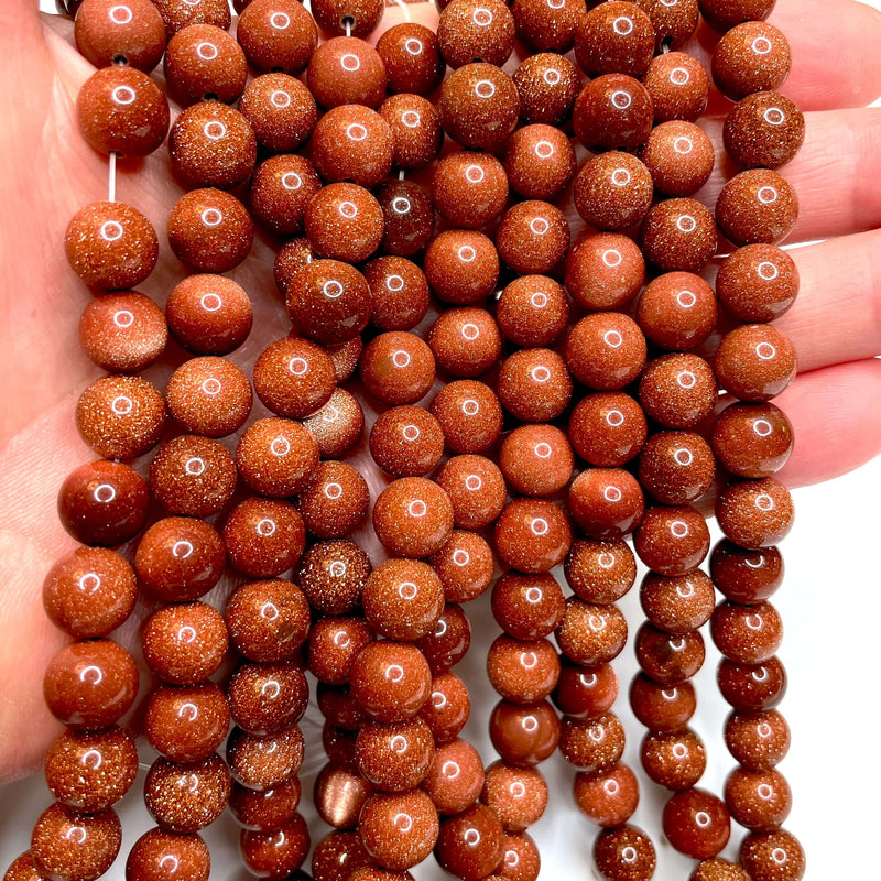 10mm Gold Sandstone, Gold SandstoneBeads ,Gold Sandstone Gemstone Beads£12