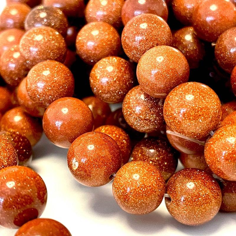 10mm Gold Sandstone, Gold SandstoneBeads ,Gold Sandstone Gemstone Beads£12