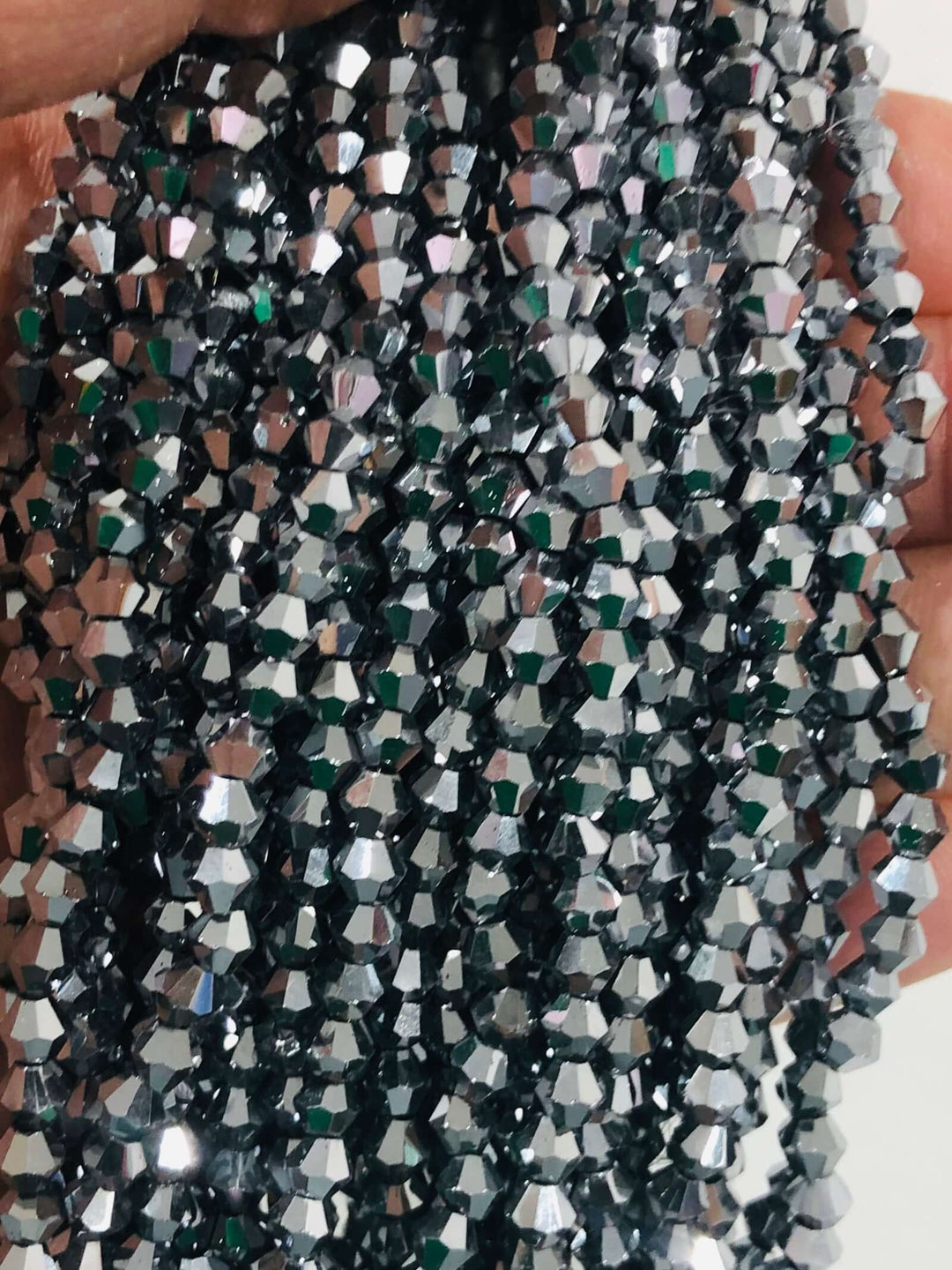 4mm Crystal Bicone Beads, PBC4B3