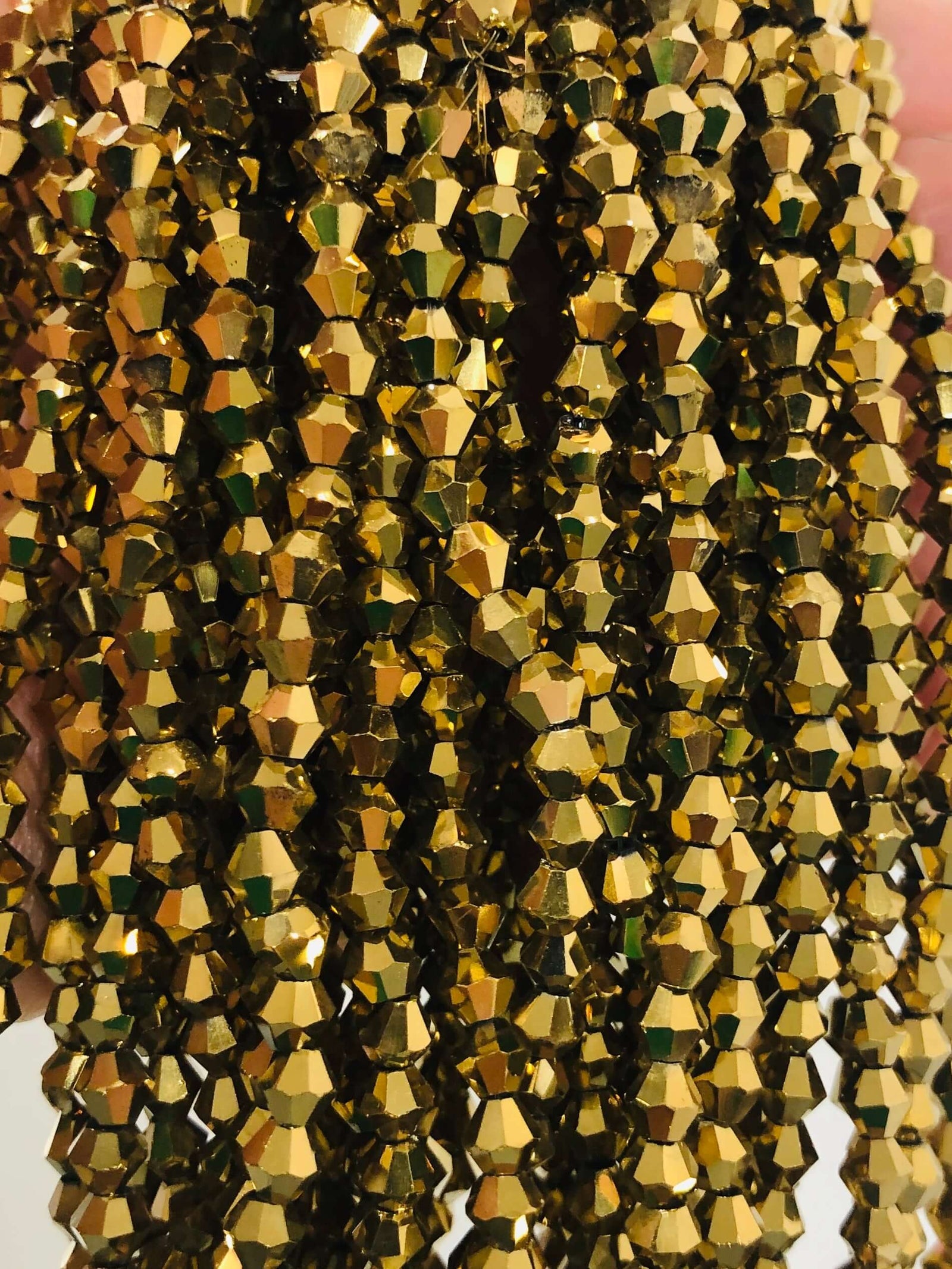 4mm Crystal Bicone Beads, PBC4B6
