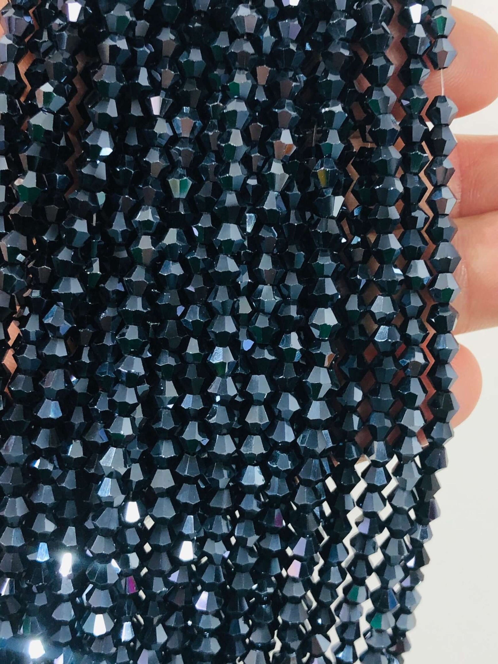 4mm Crystal Bicone Beads, PBC4B13