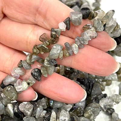 90 cm Strand Natural Freeform Labrodorite Chips, Long strand 36'', beads, gemstone beads,